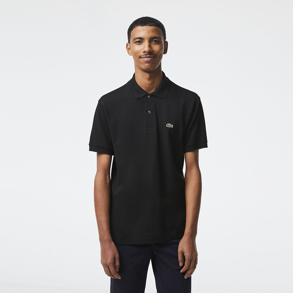 LACOSTE CLASSIC POLO BLACK Mr Davis