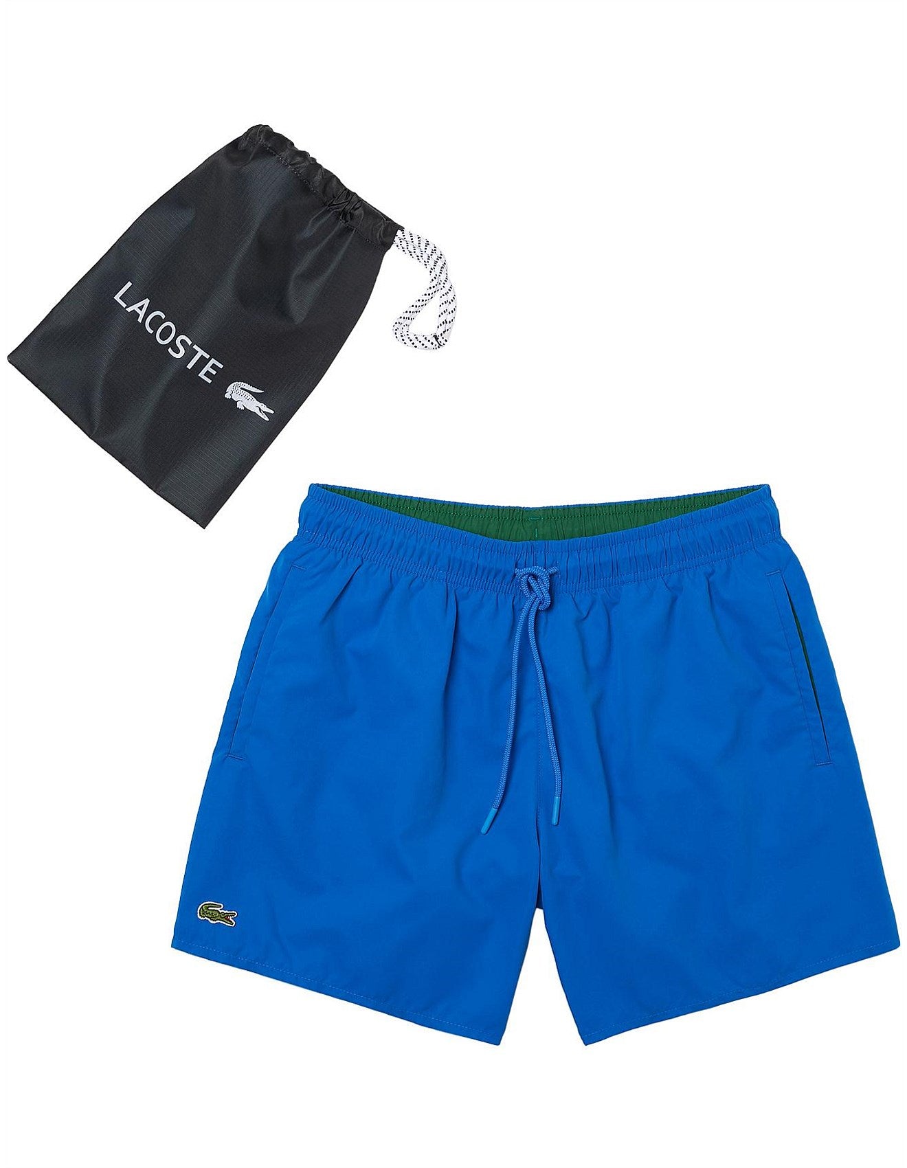 LACOSTE RECYCLED POLYESTER SWIM SHORT