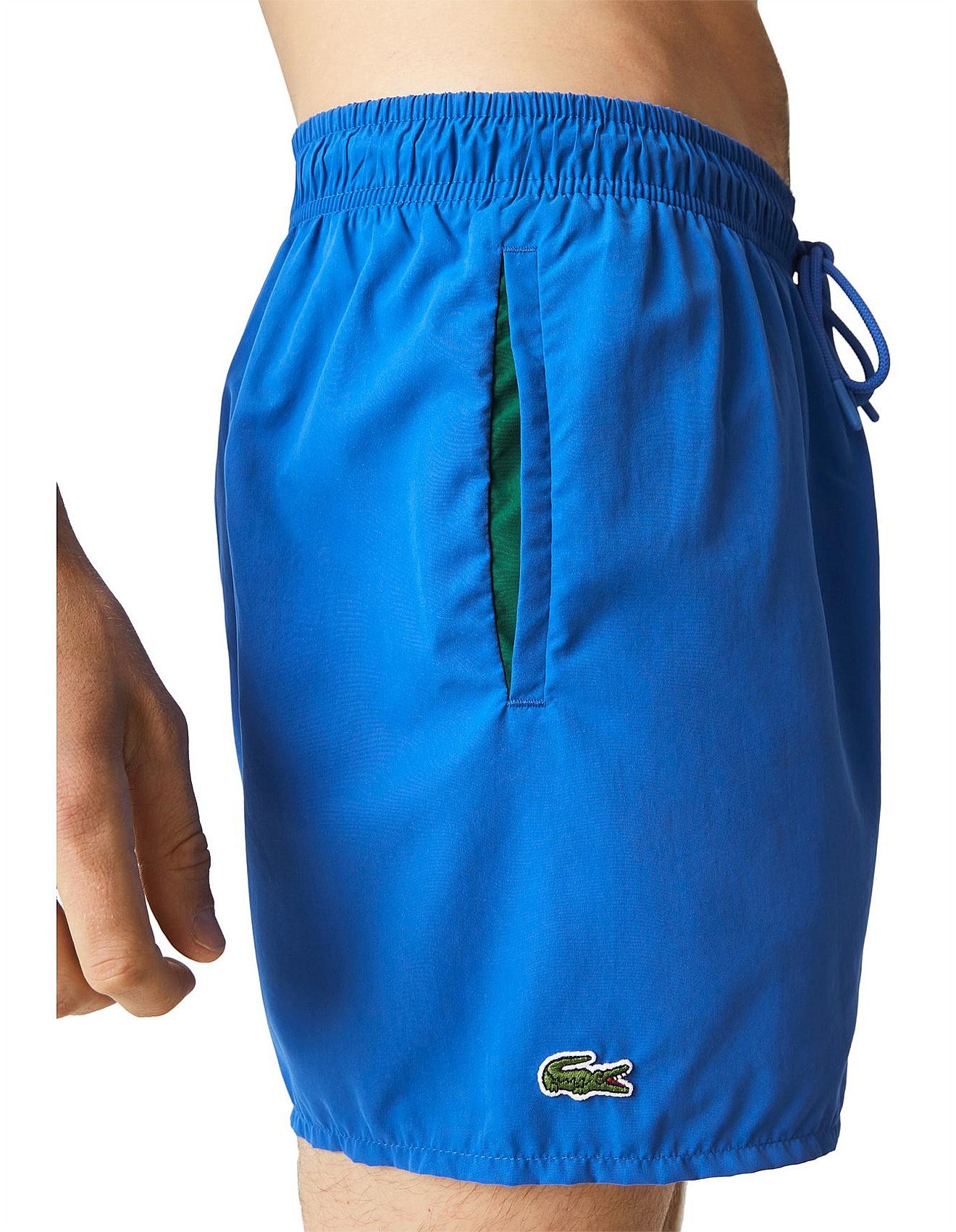 LACOSTE RECYCLED POLYESTER SWIM SHORT