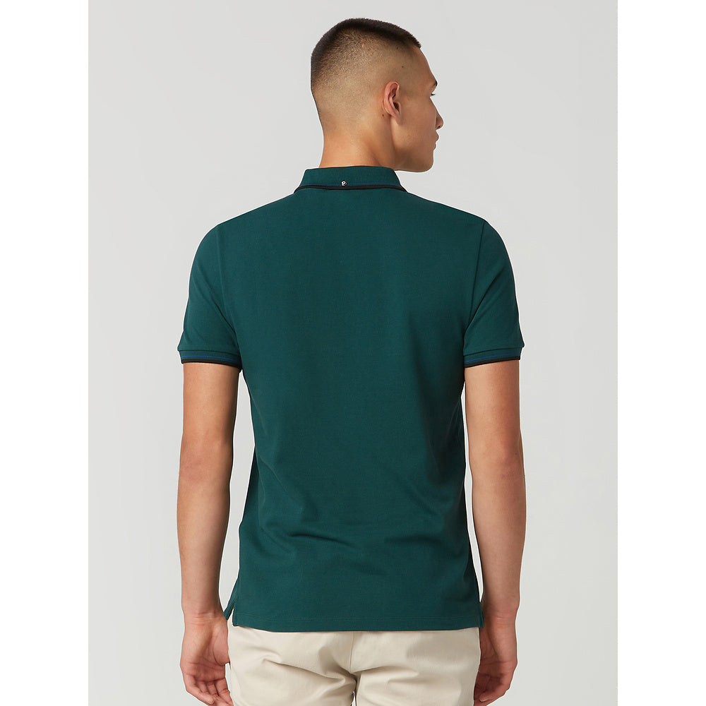 SIGNATURE POLO OCEAN GREEN