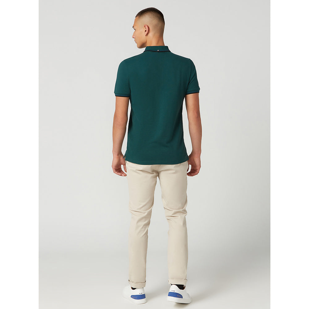 SIGNATURE POLO OCEAN GREEN