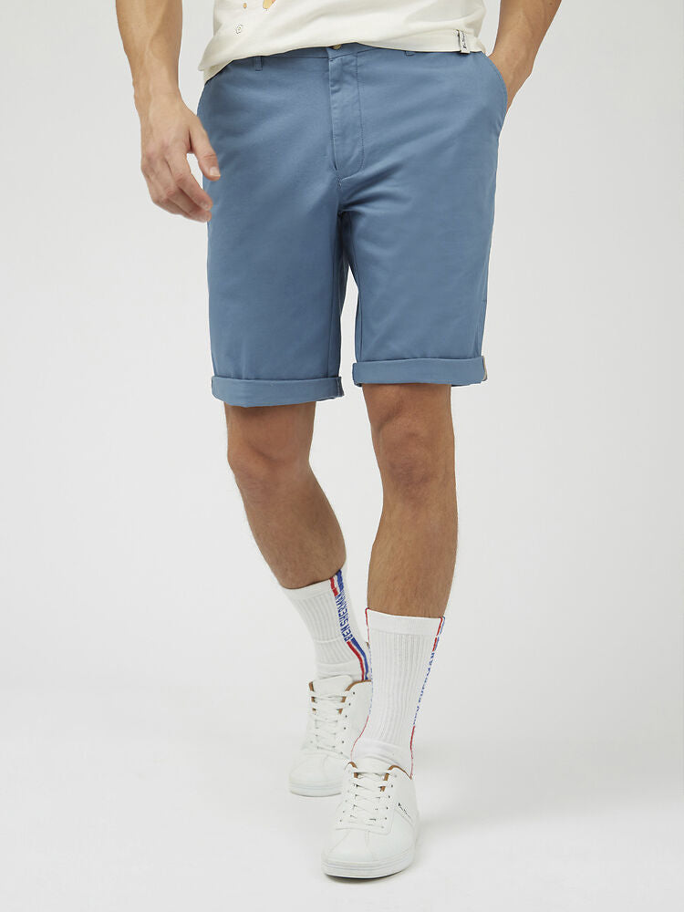 SIGNATURE CHINO SHORT BLUE SHADOW