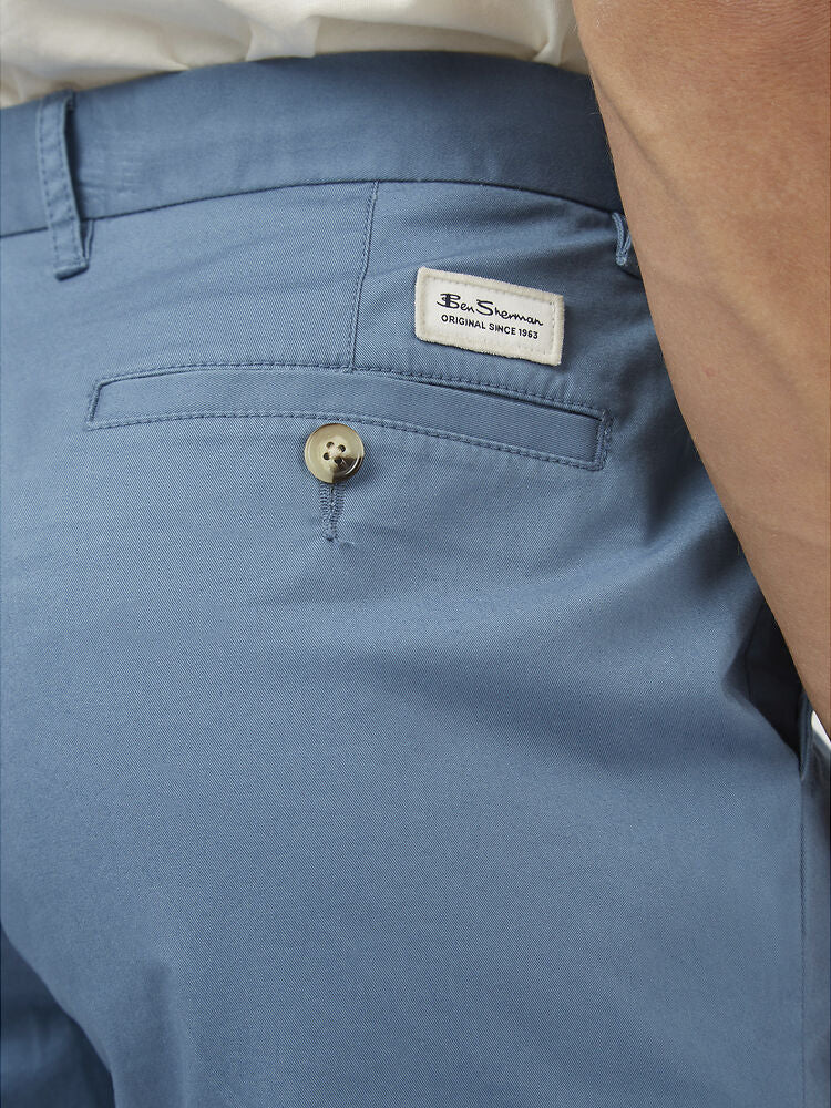 SIGNATURE CHINO SHORT BLUE SHADOW