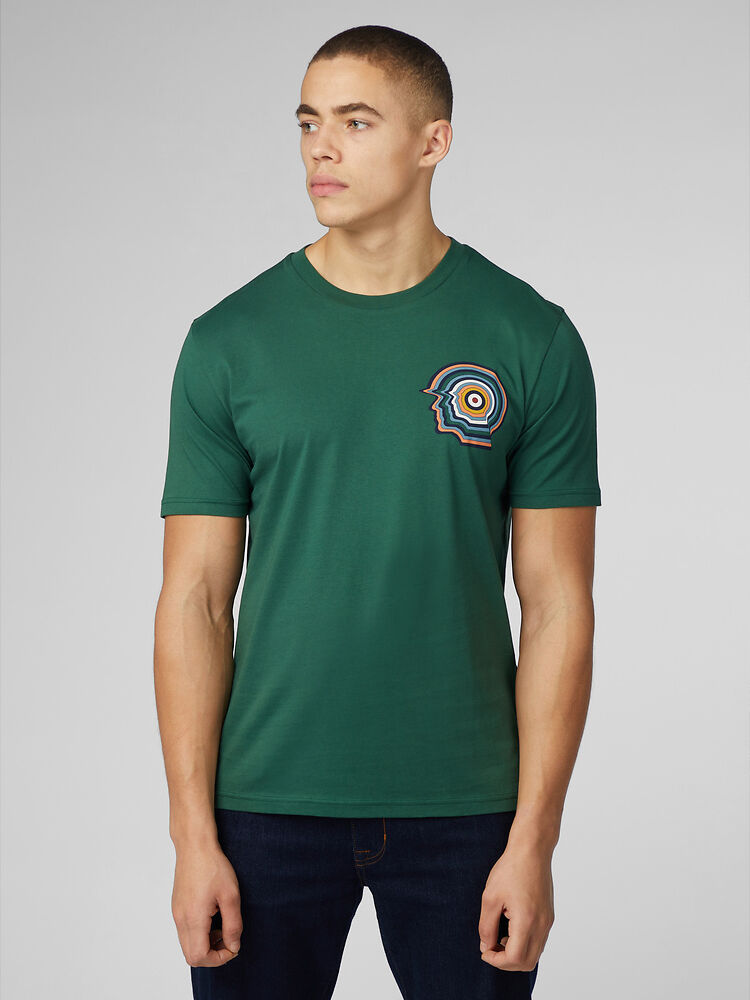 MOD HEAD TEE GREEN