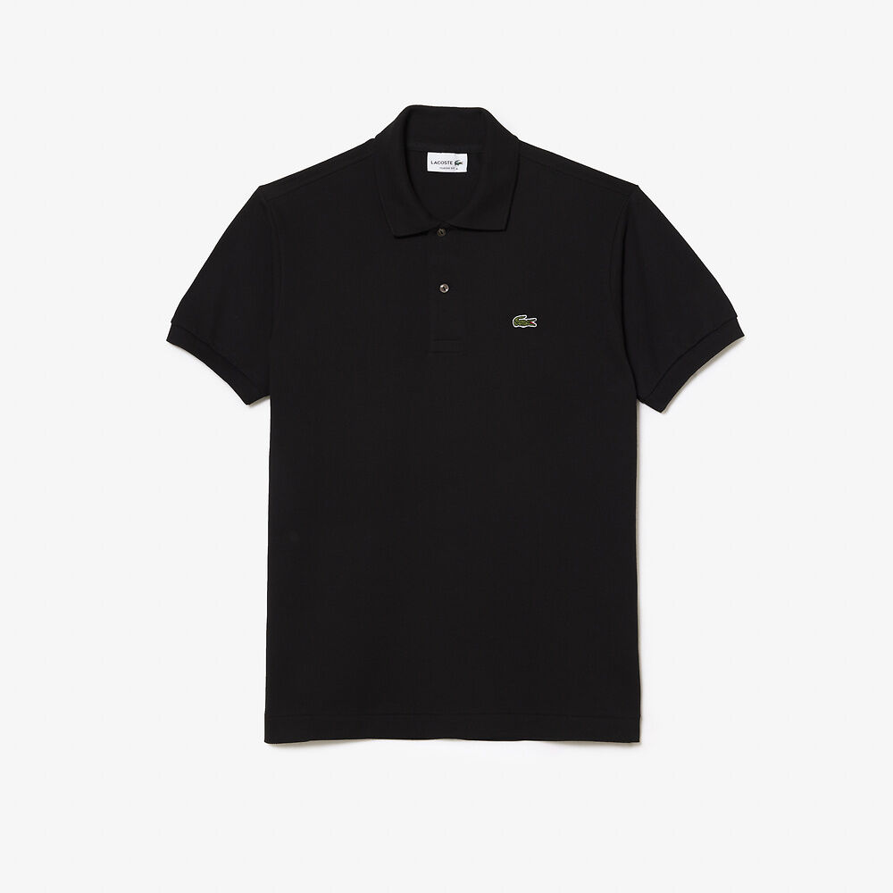 LACOSTE CLASSIC POLO BLACK