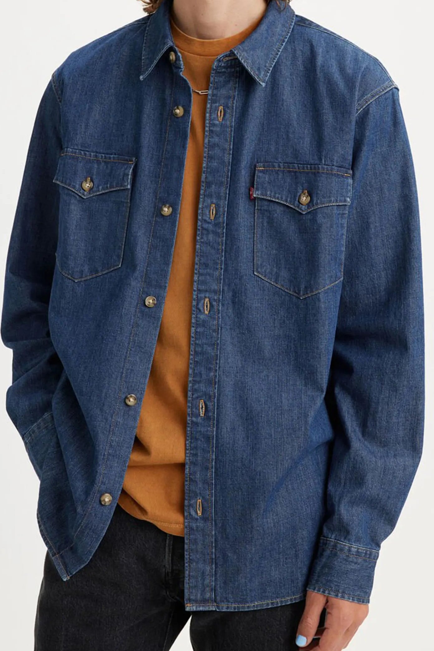 levis® mens relaxed fit western shirt