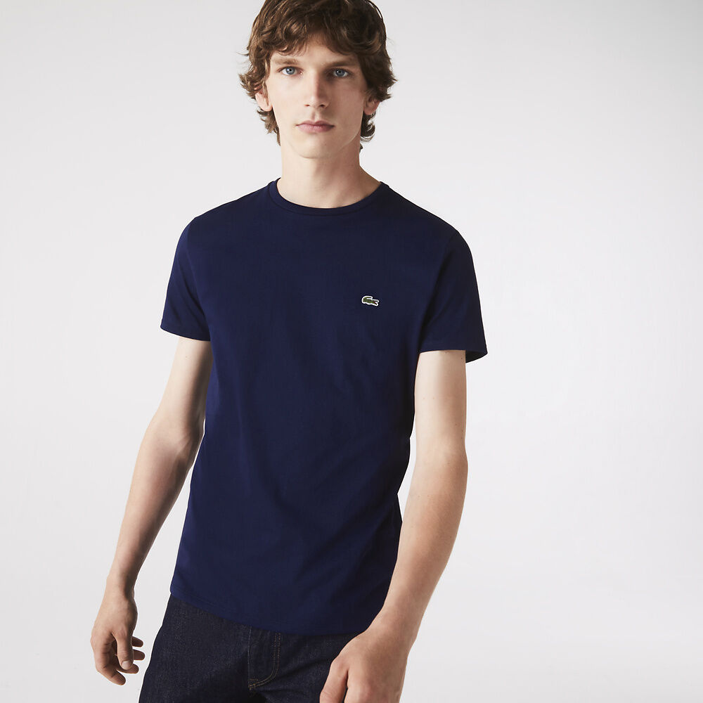 CLASSIC CREW NECK Navy Tee