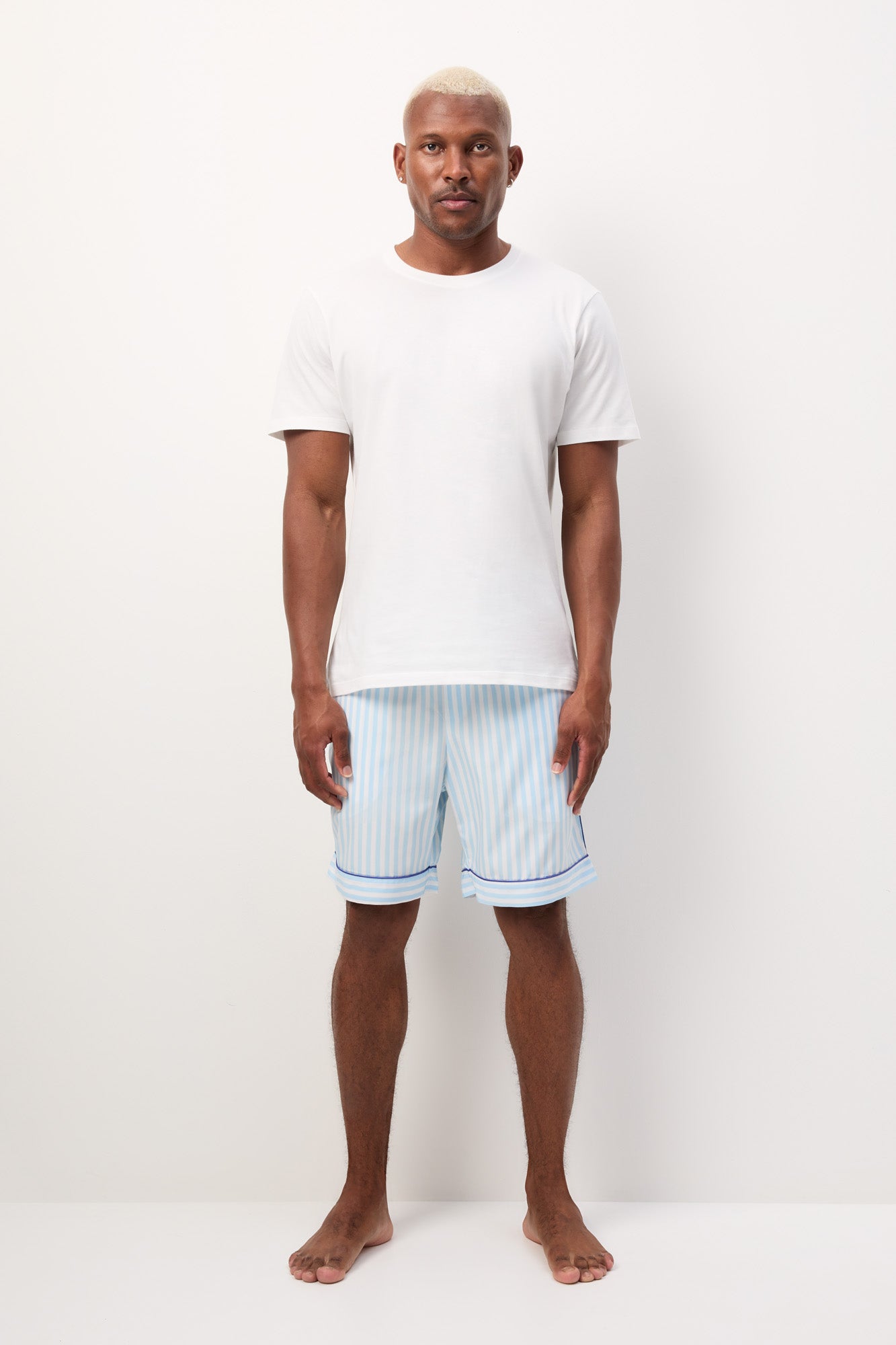 YDREAMER BOXER SHORT & WHITE T-SHIRT