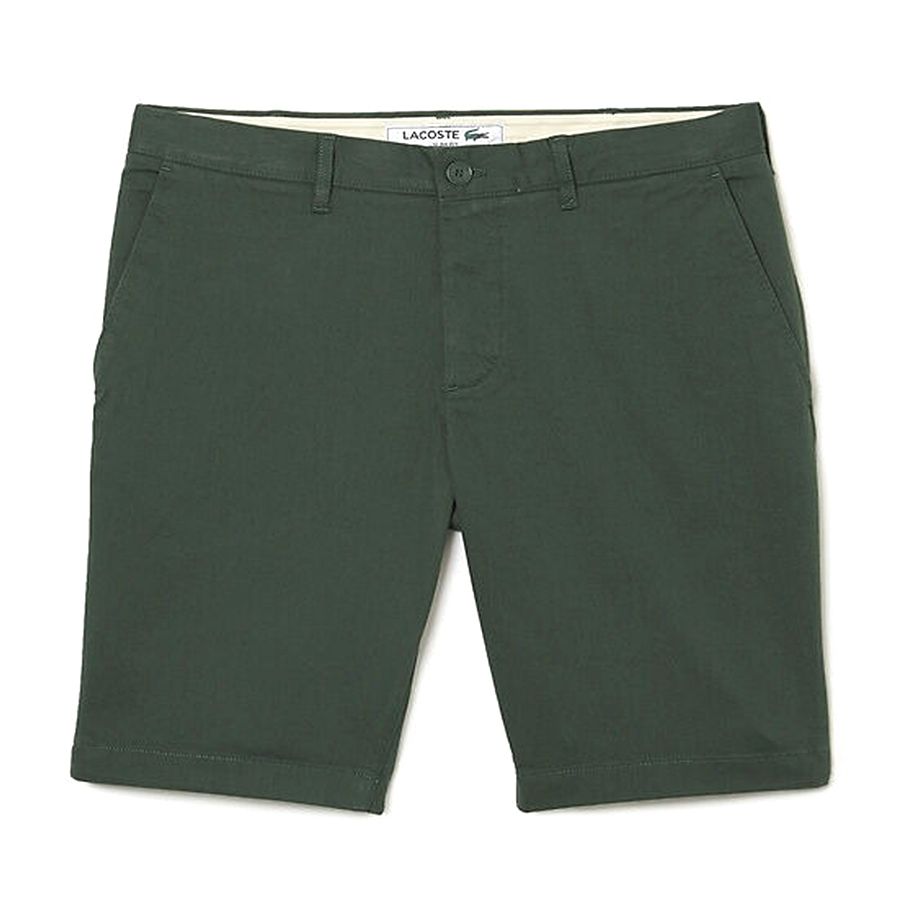 LACOSTE SLIM BERMUDA SHORT GARDEN GRN