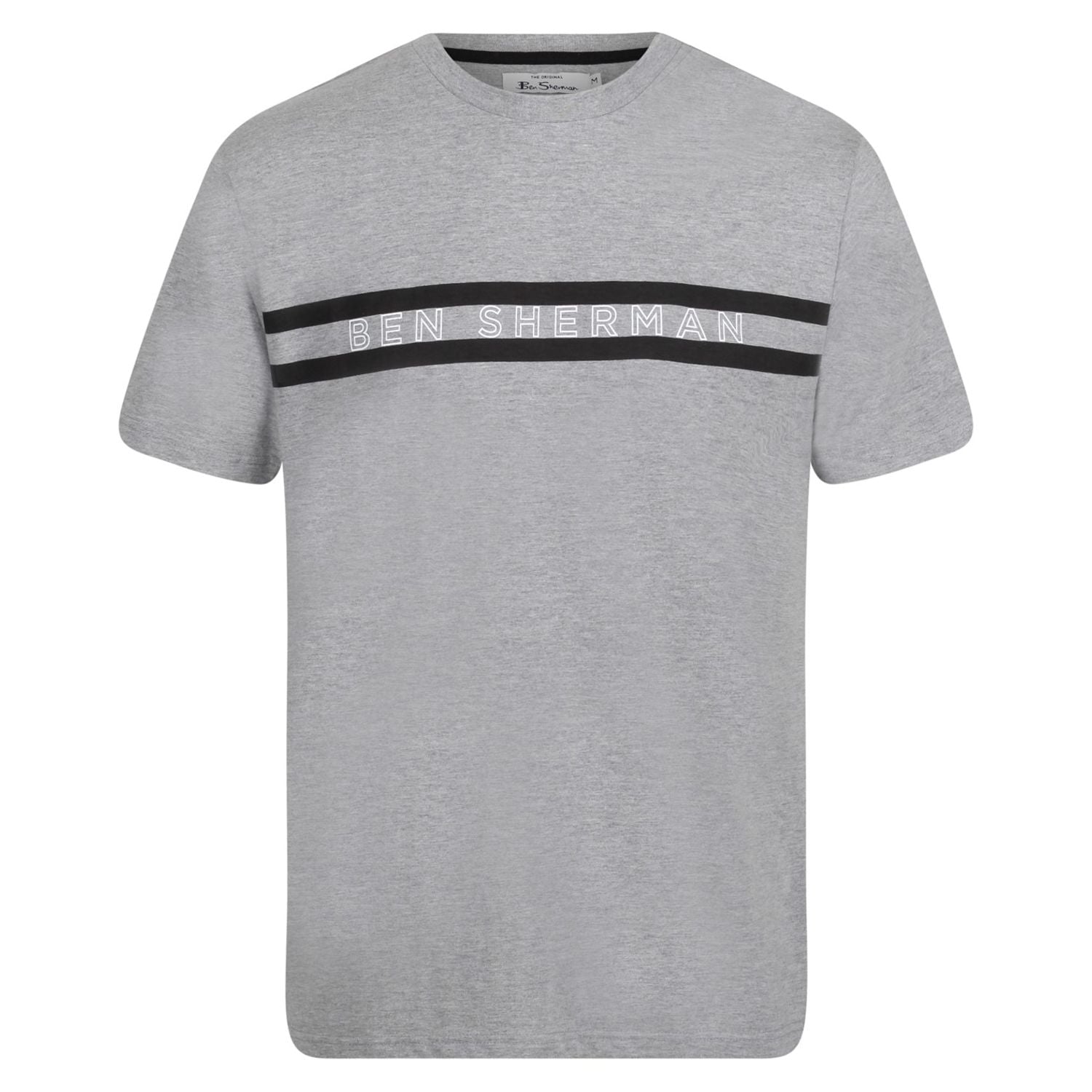 TOBIAS LOUNGE TEE BLACK GREY